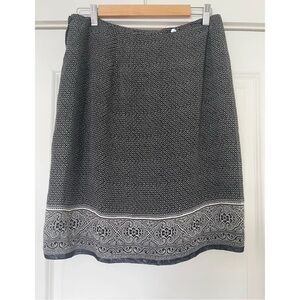 Charter Club Black and White Skirt